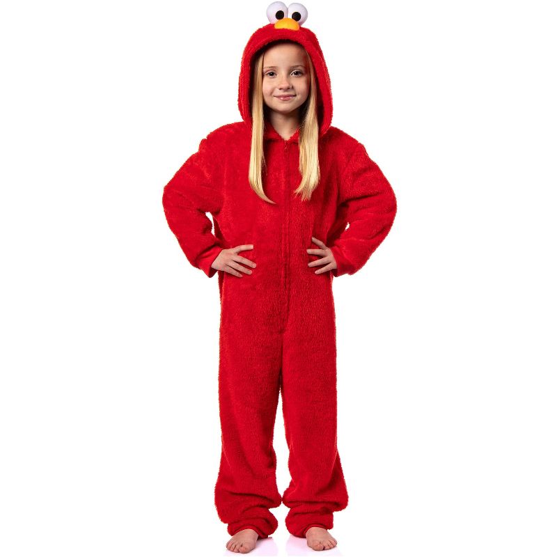 Sesame Street Boys' Character Union Suit Kigurumi 1PC Pajama
