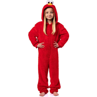 Sesame Street Boys' Character Union Suit Kigurumi 1PC Pajama
