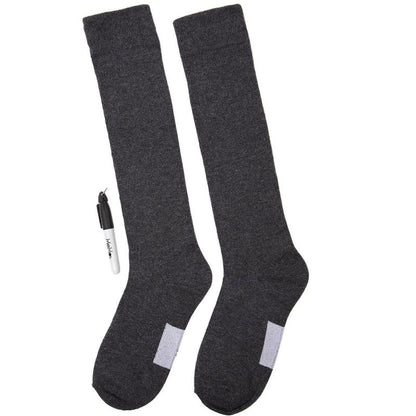 Memoi Write On Camp Kids Cotton Blend Knee High Socks 3-Pack