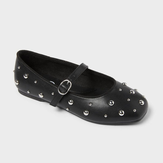Kids' Stud Ballet Flats - art class™ Black