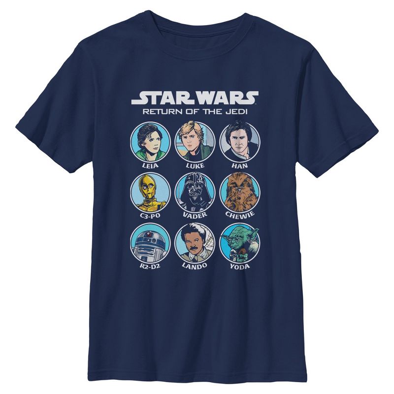 تي شيرت للأولاد بصور كرتونية من حرب النجوم