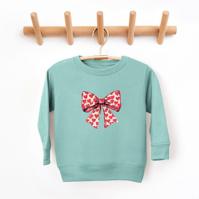 The Juniper Shop Coquette Hearts Youth Ultra-Soft Graphic Sweatshirt
