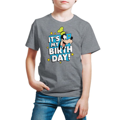 Boys' - Disney - Goofy It's My Birthday Short Sleeve Graphic T-Shirt