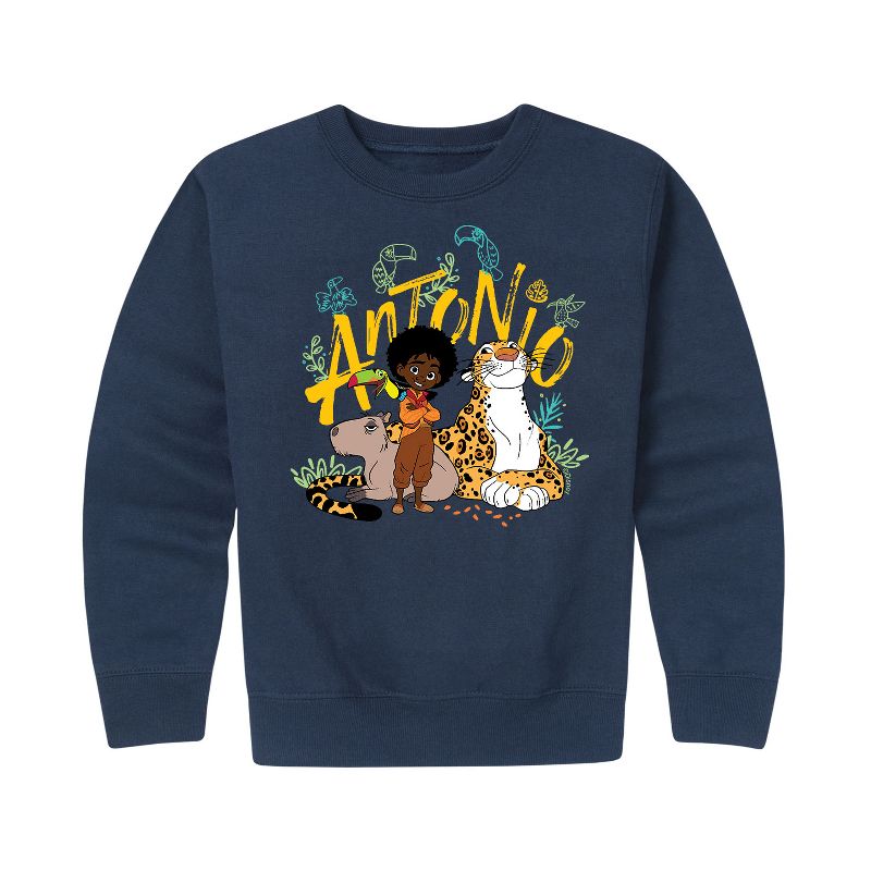 Boys' - Encanto -  Graphic Long Sleeve Fleece Sweatshirt