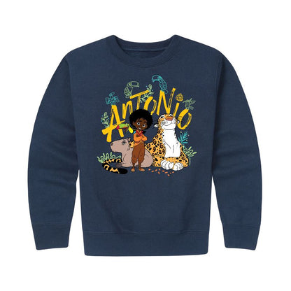 Boys' - Encanto -  Graphic Long Sleeve Fleece Sweatshirt
