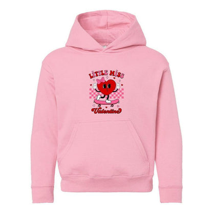 The Juniper Shop Little Miss Valentine Skateboard Youth Graphic Hoodie