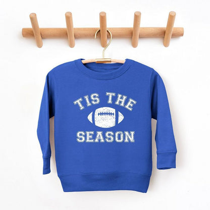 The Juniper Shop Tis The Season Football Toddler Graphic Sweatshirt