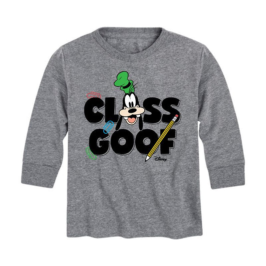 Boys' - Disney - Class Goof Long Sleeve Graphic T-Shirt