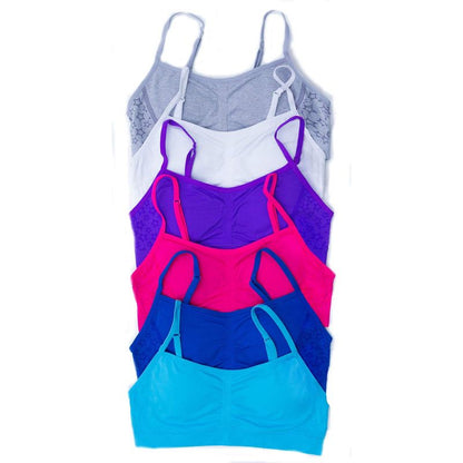 حمالات صدر Just Love Girls (عبوة من 6 قطع)