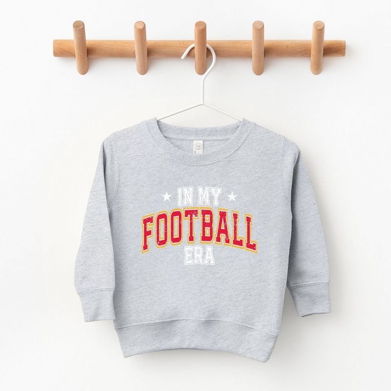 The Juniper Shop In My Football Era - Red Toddler Graphic Sweatshirt