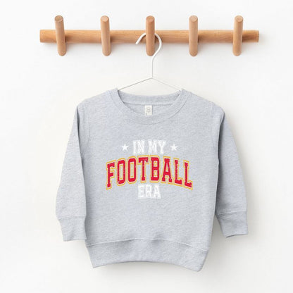 The Juniper Shop In My Football Era - Red Toddler Graphic Sweatshirt