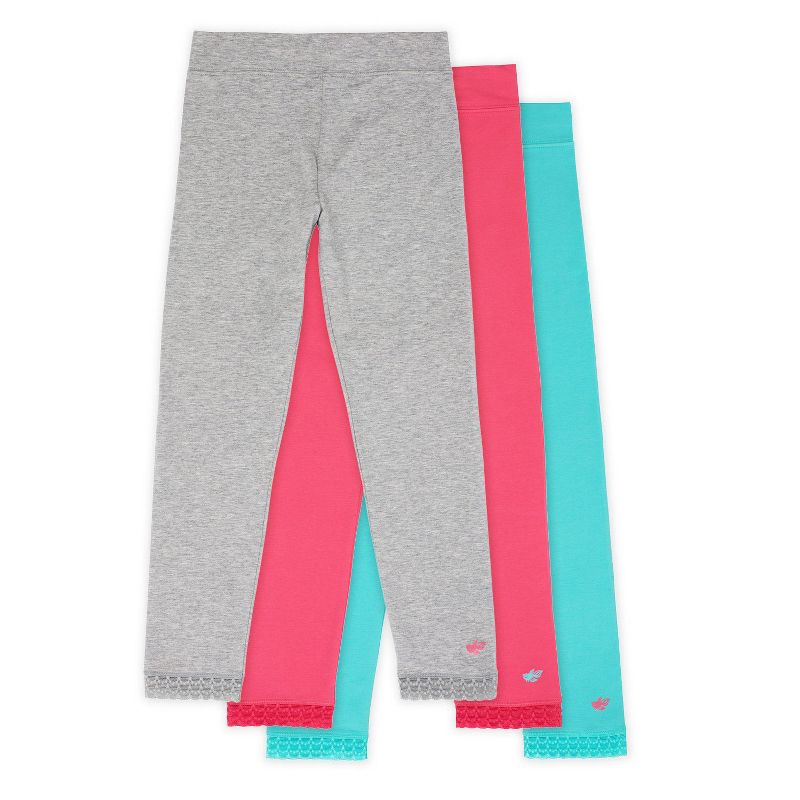 Lucky & Me Jada Girls Leggings (3-Pack) Multi-Size Multiple Colors