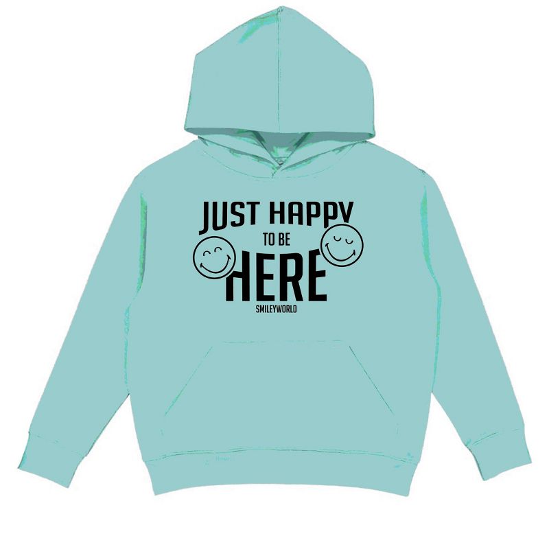 هودي شبابي من Juniper Shop SmileyWorld Just Happy To Be Here