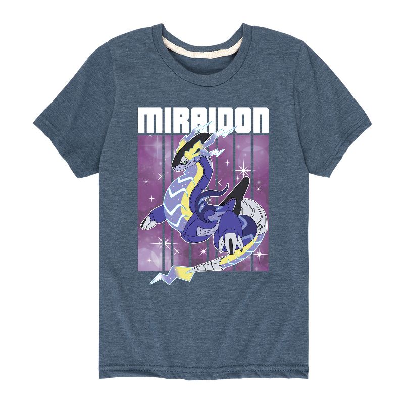 تي شيرت جرافيكي بأكمام قصيرة من بوكيمون - أسطورة ميرايدون للأولاد