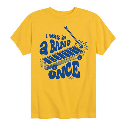تي شيرت جرافيكي بأكمام قصيرة للأولاد من فيشر برايس - كنت في فرقة موسيقية ذات مرة