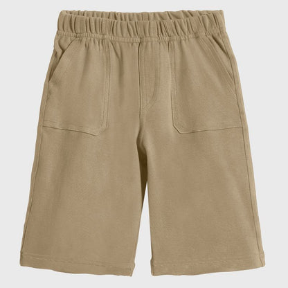 شورت جيرسي ناعم من City Threads للأولاد مصنوع من القطن بعامل حماية من أشعة الشمس فوق البنفسجية 50+ بثلاثة جيوب - صنع في الولايات المتحدة الأمريكية (الجزء الثاني)