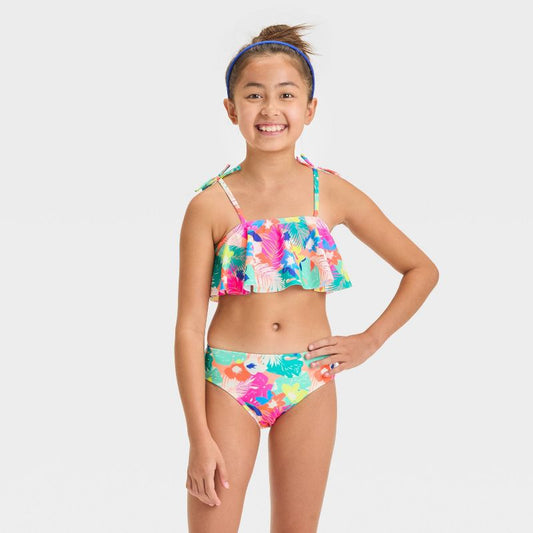 Girls' Mosaic Design Bikini Set - Cat & Jack™