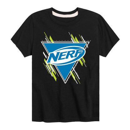 تي شيرت جرافيكي بأكمام قصيرة وشعار مثلث للأولاد من NERF