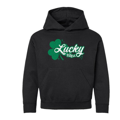 The Juniper Shop Lucky Vibes Clover Youth Graphic Hoodie