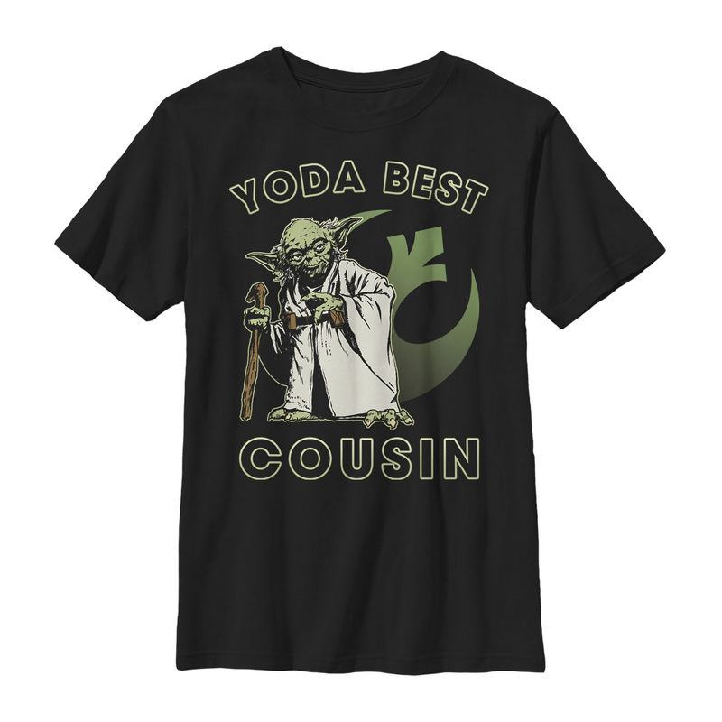 Boy's Star Wars Yoda Best Cousin T-Shirt