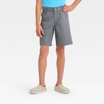 Boys' Flat Front 'At the Knee' Chino Shorts - Cat & Jack™