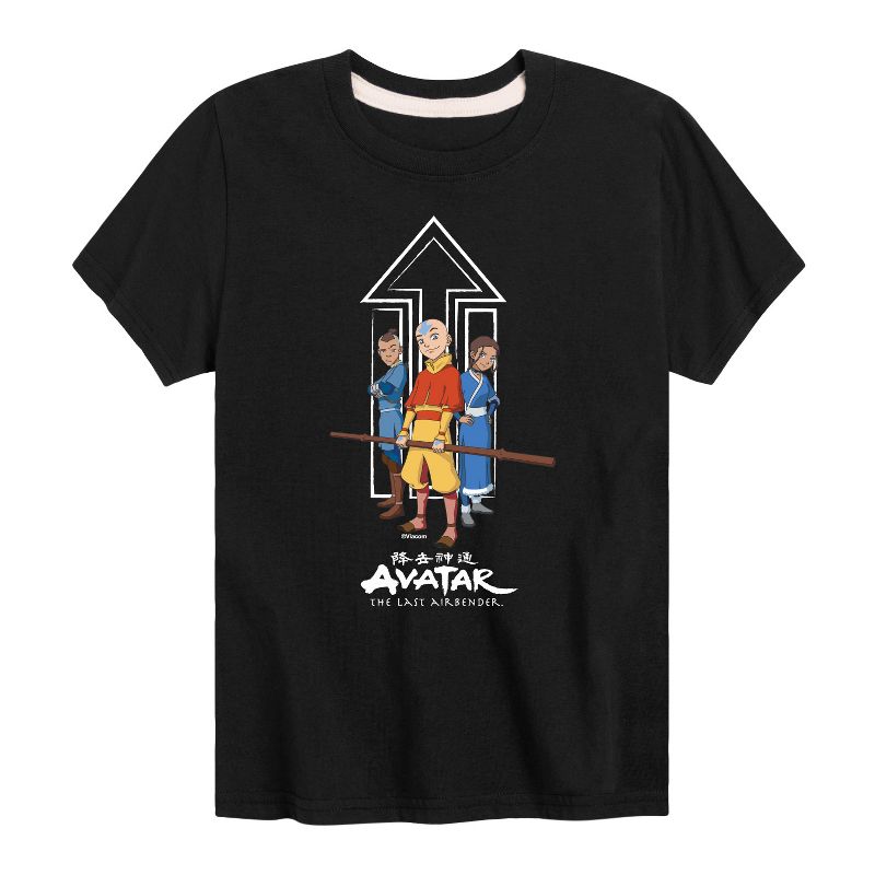 Boys' - Avatar: The Last Airbender - Trio Short Sleeve Graphic T-Shirt