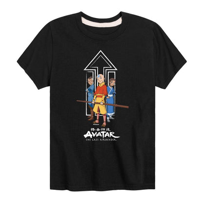 Boys' - Avatar: The Last Airbender - Trio Short Sleeve Graphic T-Shirt