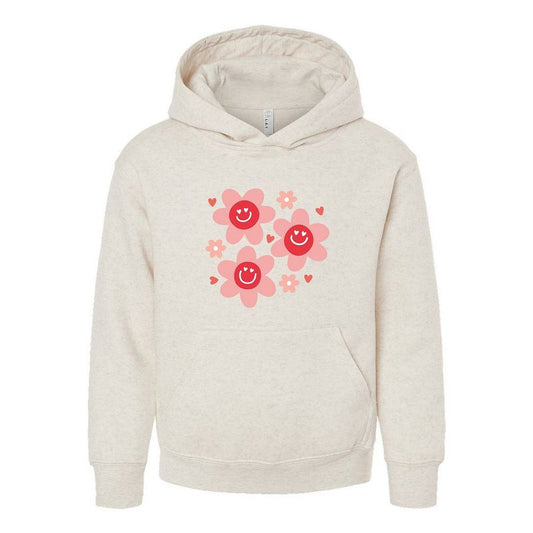The Juniper Shop Hippy Flower Valentine Youth Graphic Hoodie