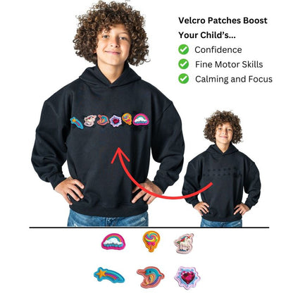 Rabble Gender Neutral Hoodie with Magic Wonders Dabblz Bundle