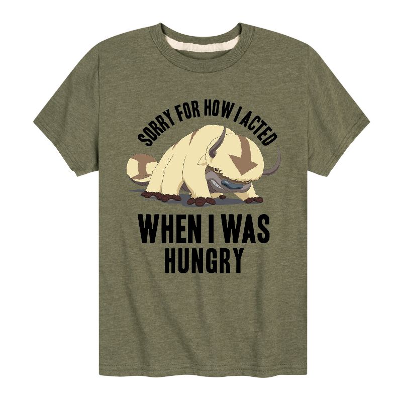 Boys' - Avatar: The Last Airbender - Appa Hungry Short Sleeve Graphic T-Shirt