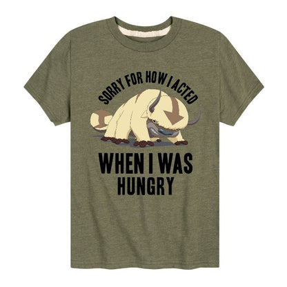 Boys' - Avatar: The Last Airbender - Appa Hungry Short Sleeve Graphic T-Shirt