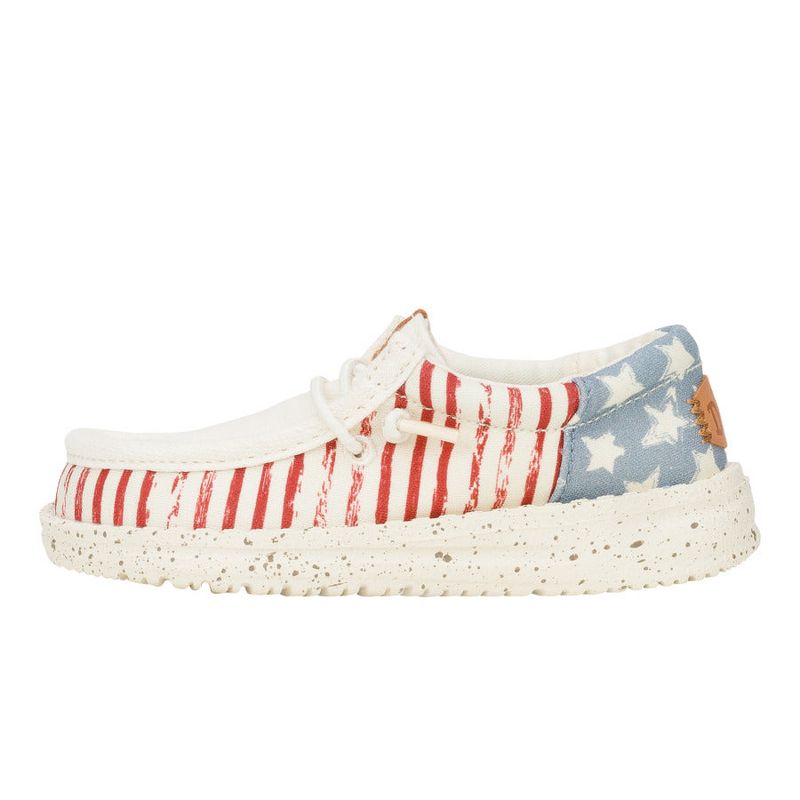 Hey Dude Wally Toddler  – Boys Comfortable Slip on Shoe