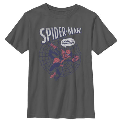 Boys Marvel: Spider-Man Cool It Webhead T Shirt