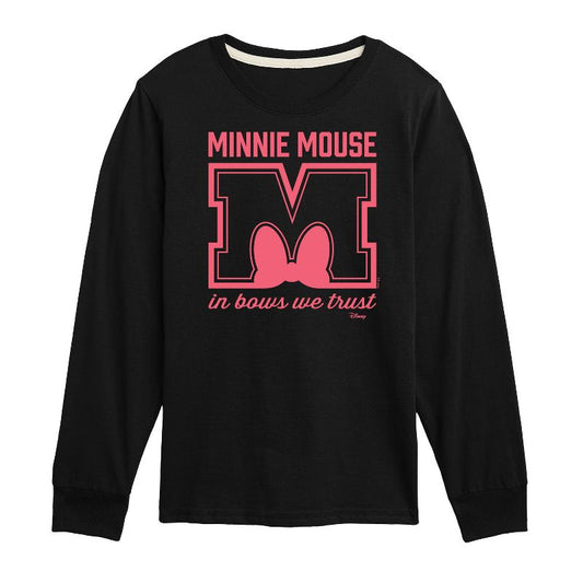 Boys' - Disney - Minnie Mouse Long Sleeve Graphic T-Shirt