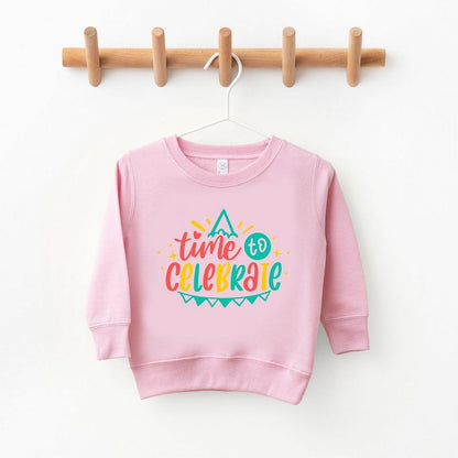 The Juniper Shop Time To Celebrate Youth Ultra-Soft Graphic Sweatshirt