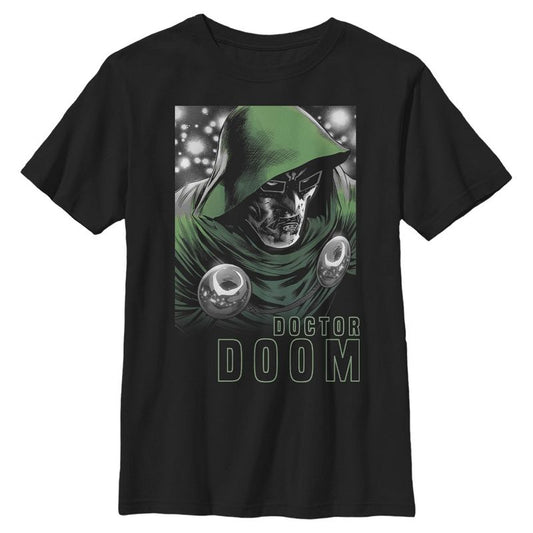 Boys Marvel: Fantastic Four Doctor Doom Poster T Shirt