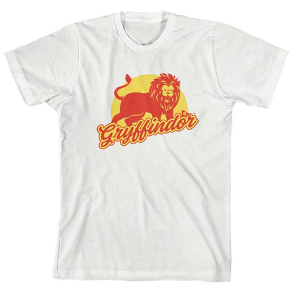 Harry Potter Gryffindor Limited Colors Boy's White T-shirt