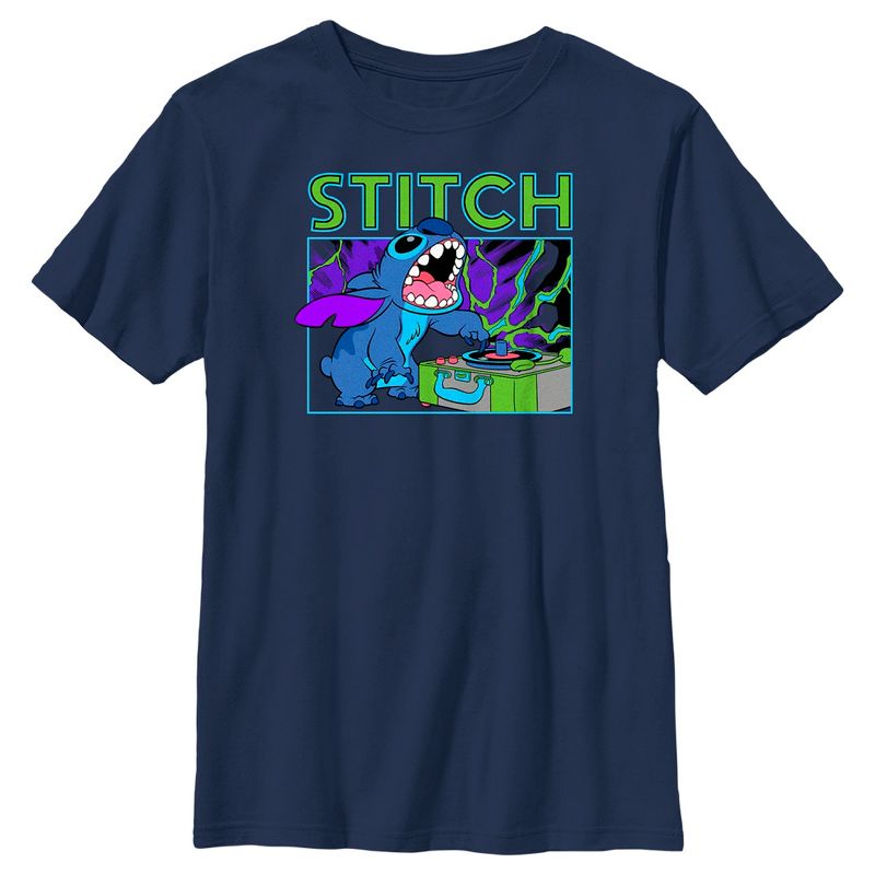 Boy's Lilo & Stitch DJ Stitch T-Shirt