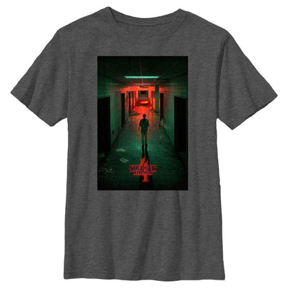 تي شيرت مطبوع عليه صورة "أربعة أصدقاء من مسلسل Stranger Things" للأولاد، ملصق "نهاية العالم"
