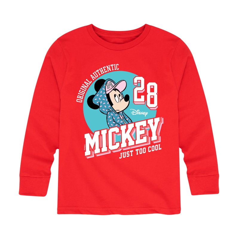 Boys' - Disney - Just too Cool Retro Long Sleeve Graphic T-Shirt