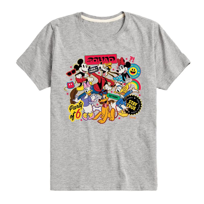 Boys' - Disney - Sticker Group Short Sleeve Graphic T-Shirt