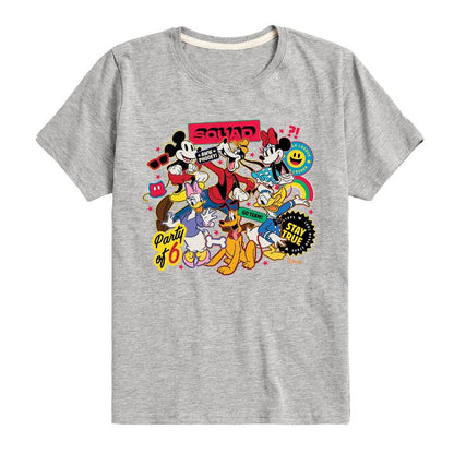 Boys' - Disney - Sticker Group Short Sleeve Graphic T-Shirt