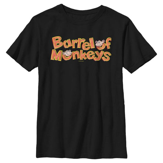 تي شيرت بشعار Barrel of Monkeys الكلاسيكي للأولاد