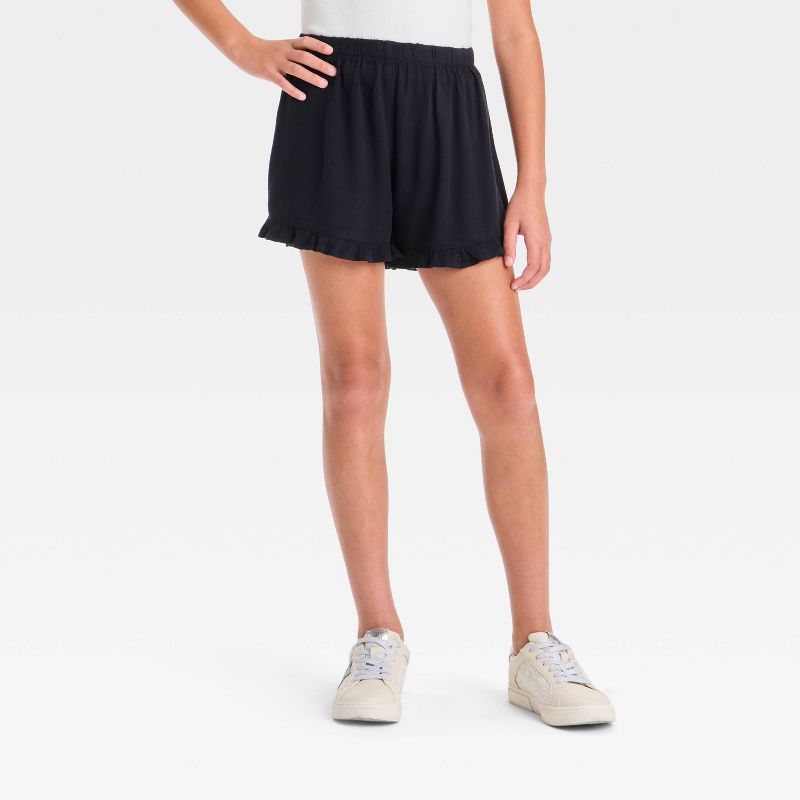 Girls' Ruffle Shorts - art class™