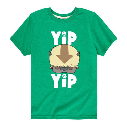Boys' - Avatar: The Last Airbender - Cute Appa Yip Yip Short Sleeve Graphic T-Shirt