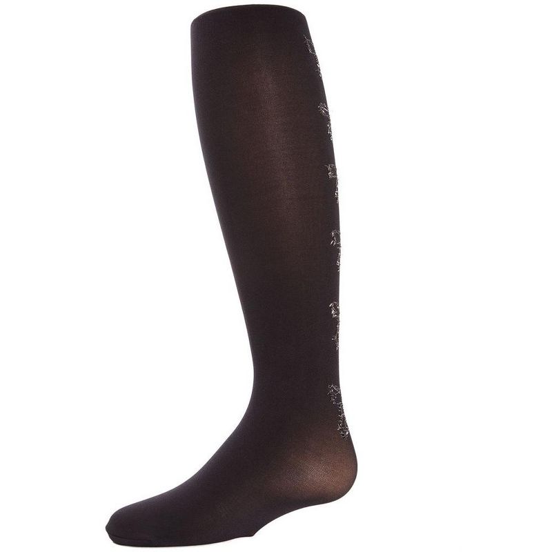 Memoi Bows in the Back Opaque Girls Tights