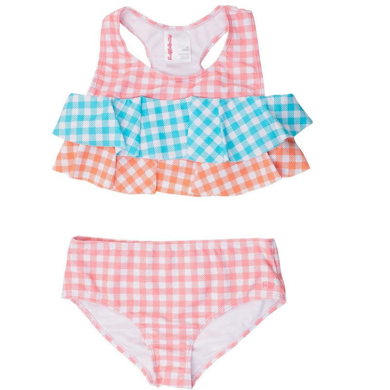 RuffleButts Girls Flounce Bikini