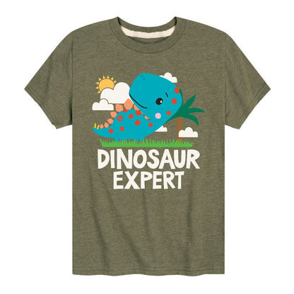 تيشيرت فيشر برايس للأولاد بأكمام قصيرة ورسومات ديناصورات الخبراء