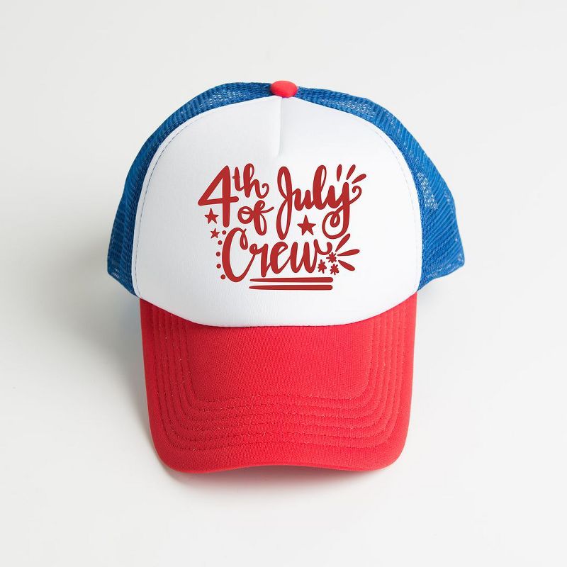 The Juniper Shop 4th Of July Crew Youth Foam Trucker Hat