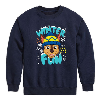 Boys' - Paw Patrol - Keeping Our Cool Graphic Long Sleeve Fleece Sweatshirt